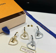 Diamond Heart Earrings