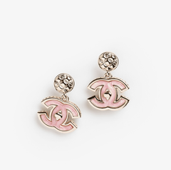 Jelly Pink Diamond Earrings