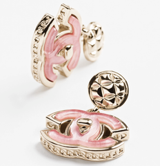 Jelly Pink Diamond Earrings