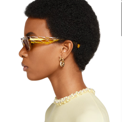 Versatile Crystal-trimmed Earrings