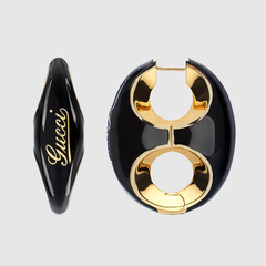 Personalized Enamel Earrings