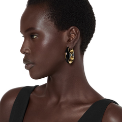 Personalized Enamel Earrings