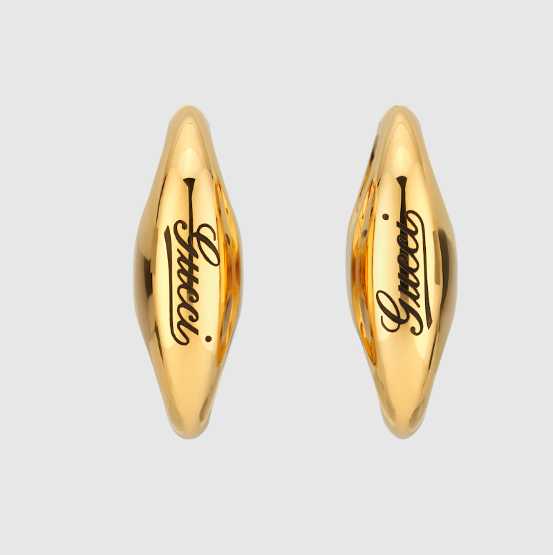 Fashionable Solid Color Chain Earrings