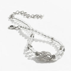 Glass Bead Bracelet and Necklace