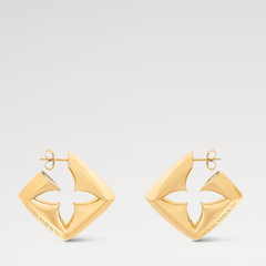 Personalized Floral Earrings