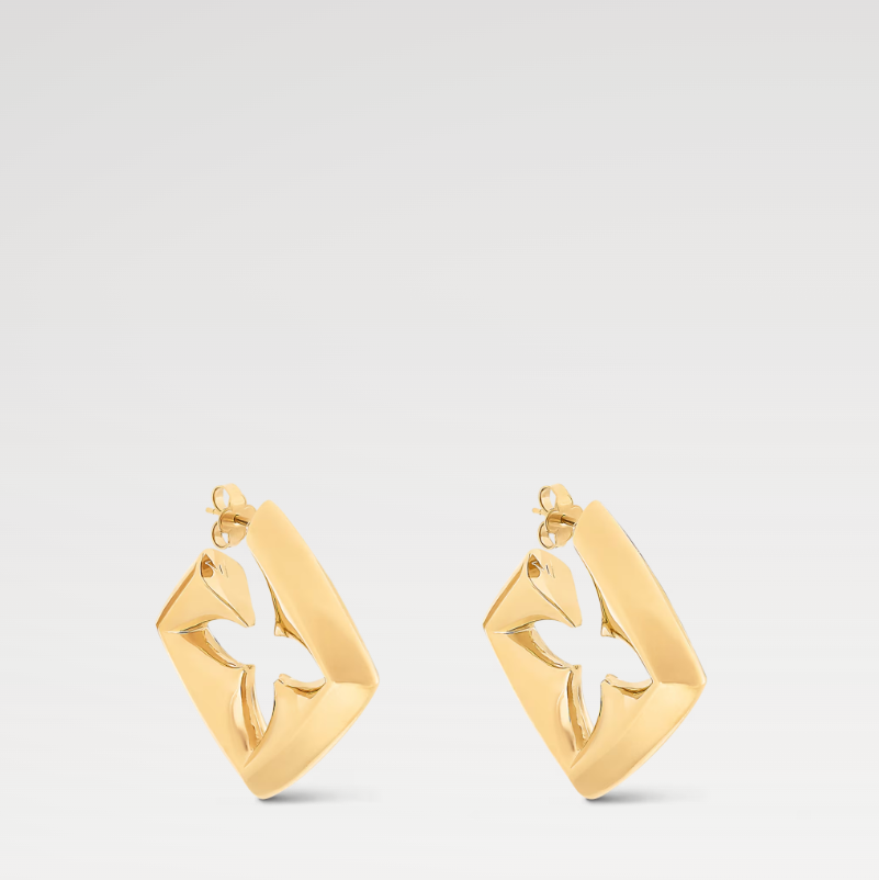 Personalized Floral Earrings