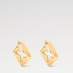 Personalized Floral Earrings