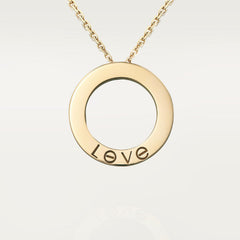 Classic Round Diamond Necklace