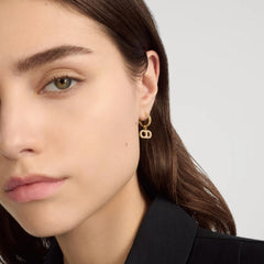 Diamond Pendant Earrings