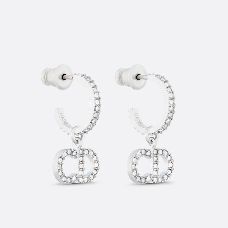 Diamond Pendant Earrings