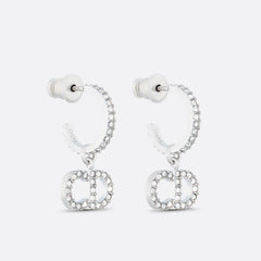 Diamond Pendant Earrings