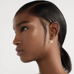 Asymmetrical Mother-of-Pearl Earrings