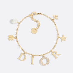 Floral Star Pearl Bracelet