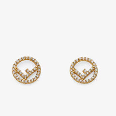 Diamond-Filled Earrings