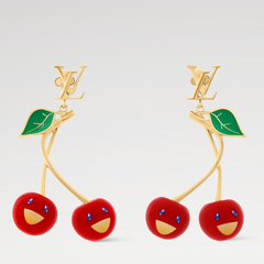 Cherry Series Letter Earrings