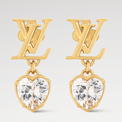 Diamond Heart Earrings