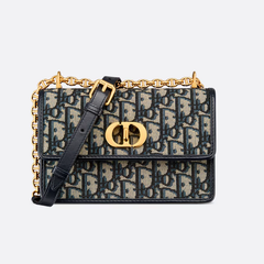 Elegant Square Embossed Chain Bag
