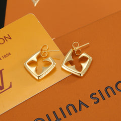 Personalized Floral Earrings