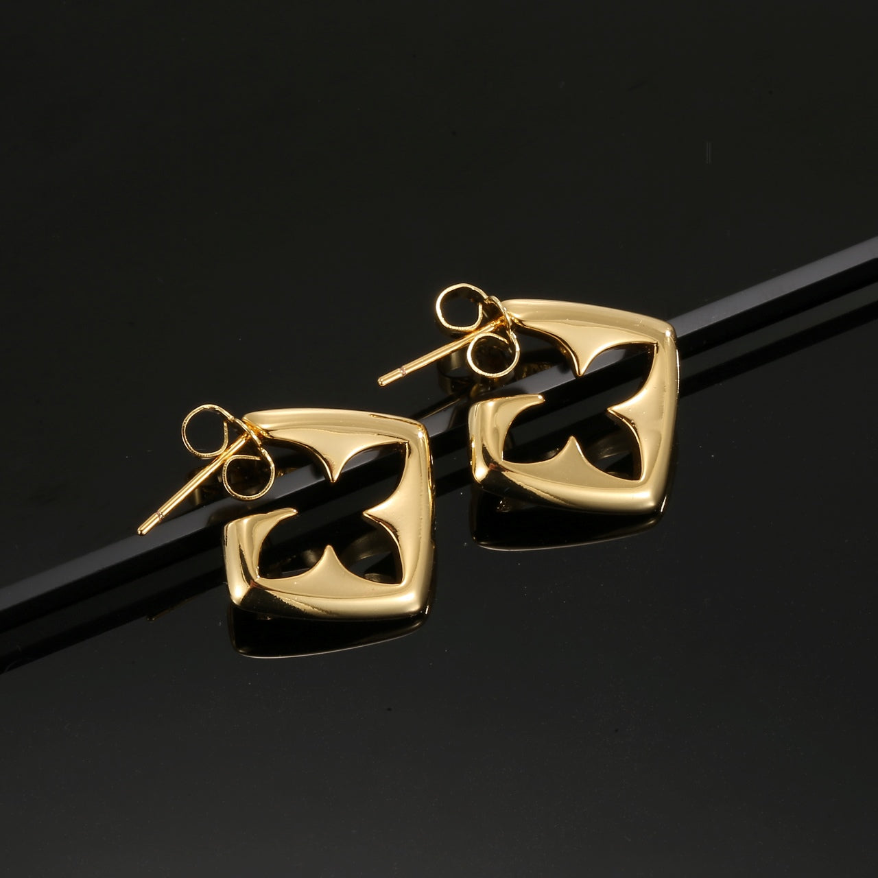 Personalized Floral Earrings